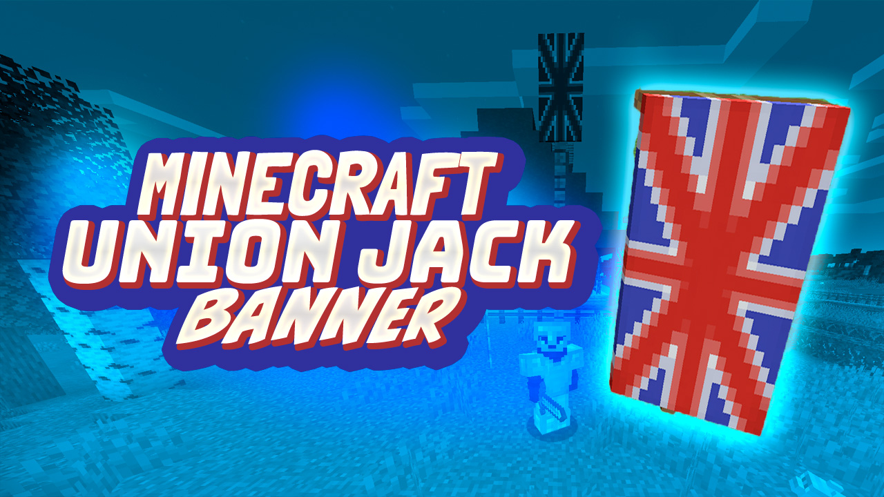 British flag in Minecraft