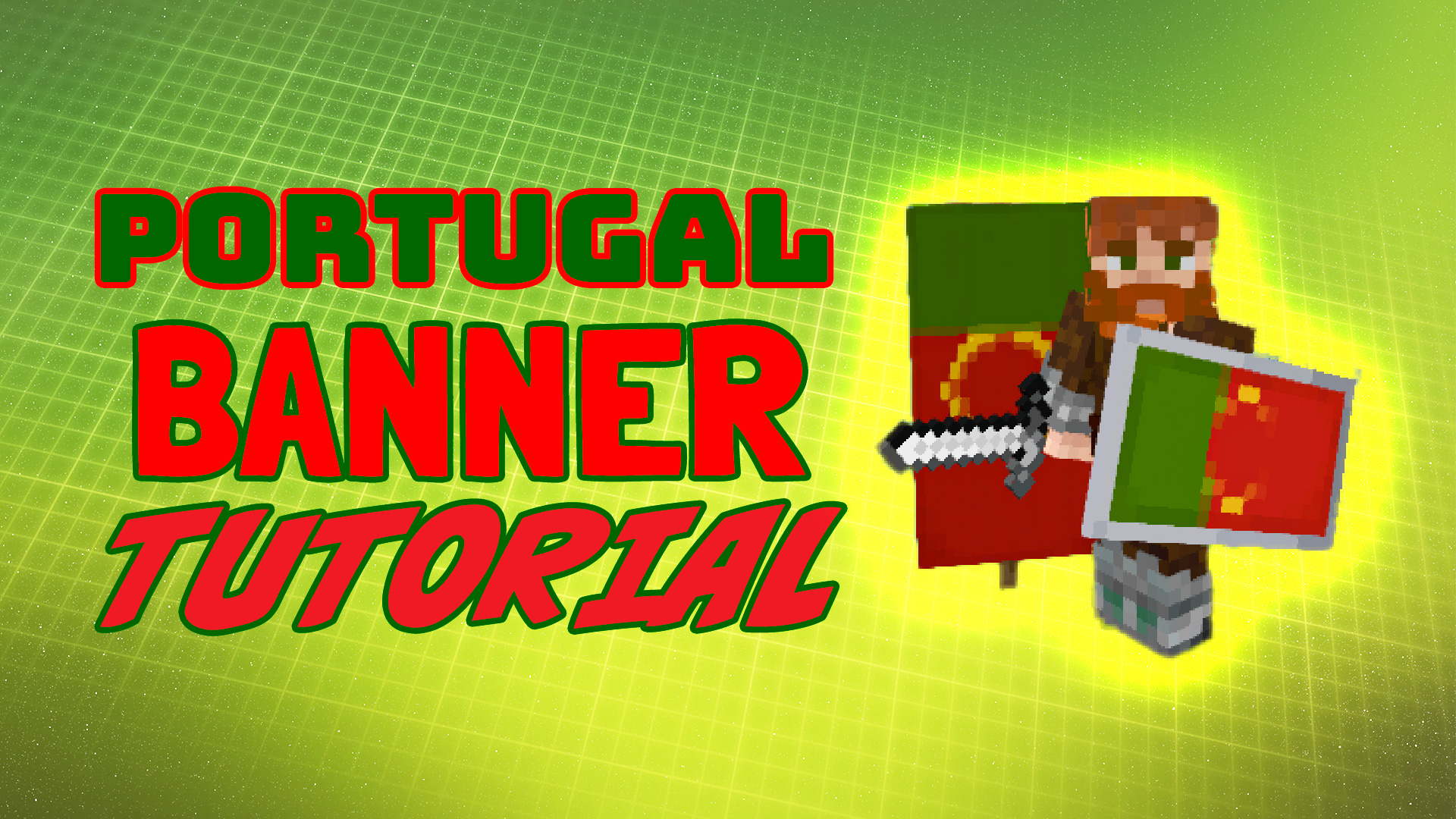 Portugal Minecraft Banner Tutorial