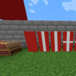 Norwegian flag in Minecraft