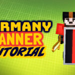 German flag in Minecraft